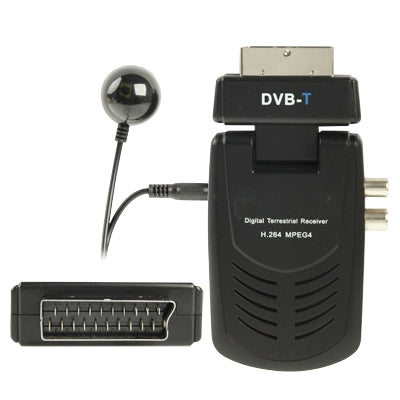 Mini SD DVB-T Digital Terrestrial Receiver, Scart Port USB Play & Record, Support MPEG4 Format
