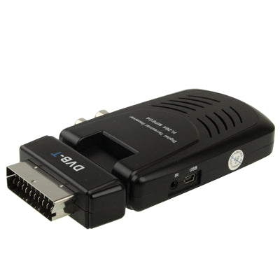 Mini SD DVB-T Digital Terrestrial Receiver, Scart Port USB Play & Record, Support MPEG4 Format