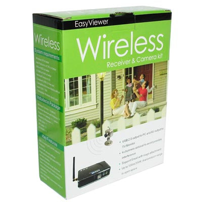 Wireless DVR surveillance system(Black)