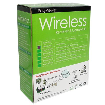 Wireless DVR surveillance system(Black)