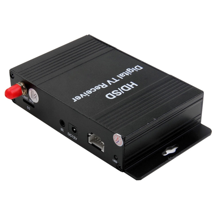 High Speed ISDB-T Mobile Digital Car TV Receiver, Suit for Brazil / Peru / Chile etc. South America Market(Black)