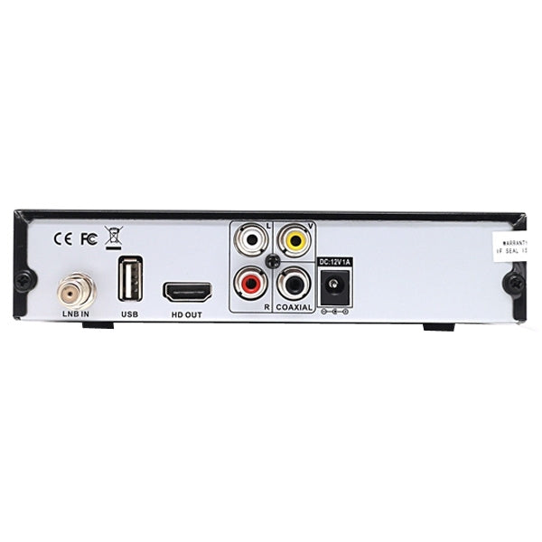 M5-S2 HDMI Digital Video Broadcasting Full HD DVB-S2 Satellite TV Receiver HDTV DVB-S2 Set Top Box(Black)