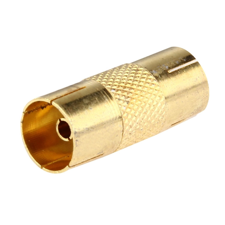 TV Female to TV Female Adapter Connector, Gold Plated