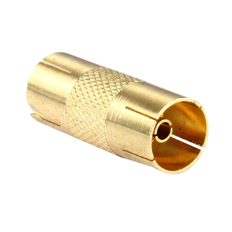 TV Female to TV Female Adapter Connector, Gold Plated