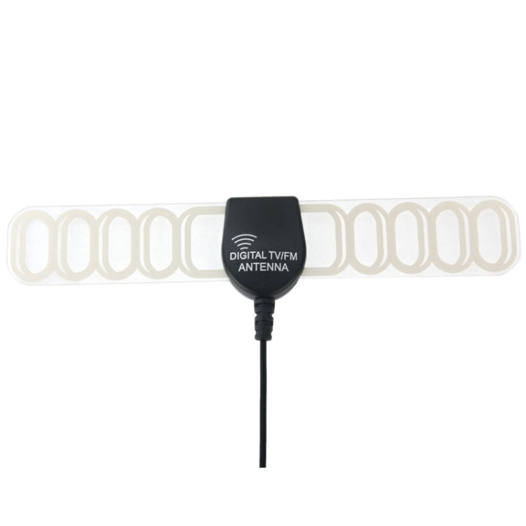 30dBi SMA Connector Car Digital TV Box Antenna(Black)