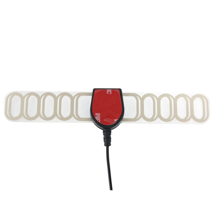 30dBi SMA Connector Car Digital TV Box Antenna(Black)