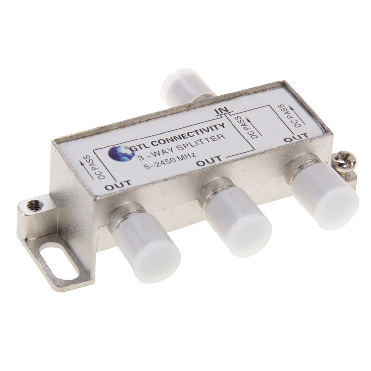 3 Way Antenna Signal Amplifier Booster Splitter