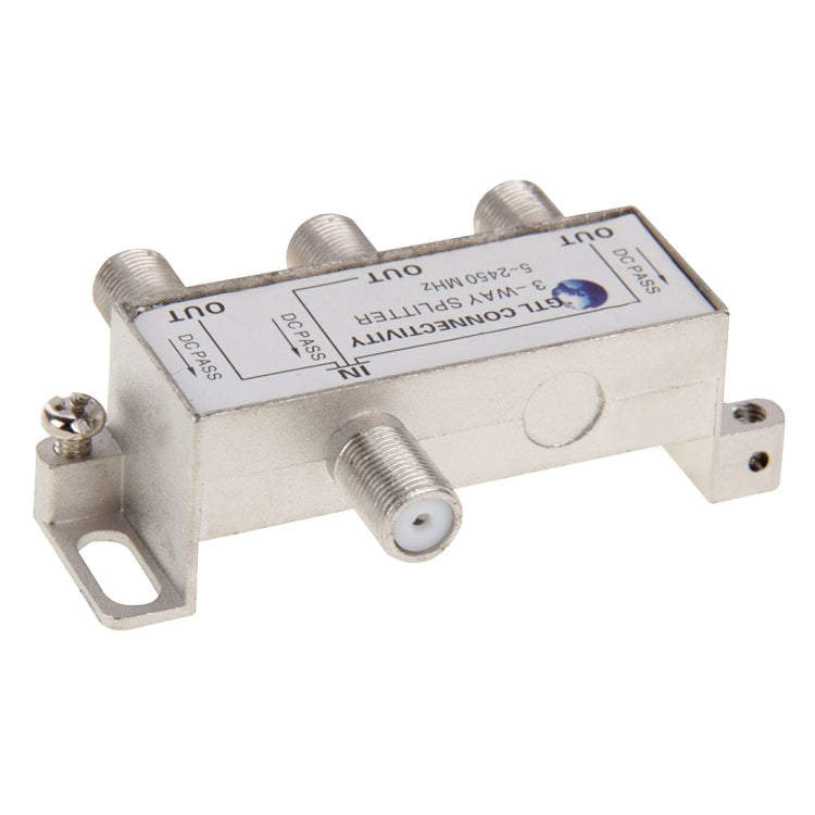 3 Way Antenna Signal Amplifier Booster Splitter