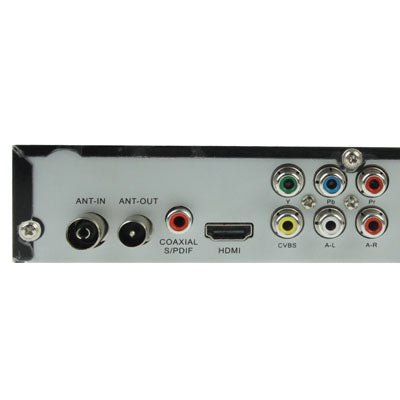 1080P Full HD DVB-T Digital Terrestrial Receiver with Remote Controller, MPEG-2 / MPEG-4 / H.264 Compression Format(Black)