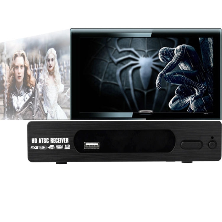ATSC TV Box Full HD 1080p HD TV Receiver, Mexico / USA / Canada ATSC