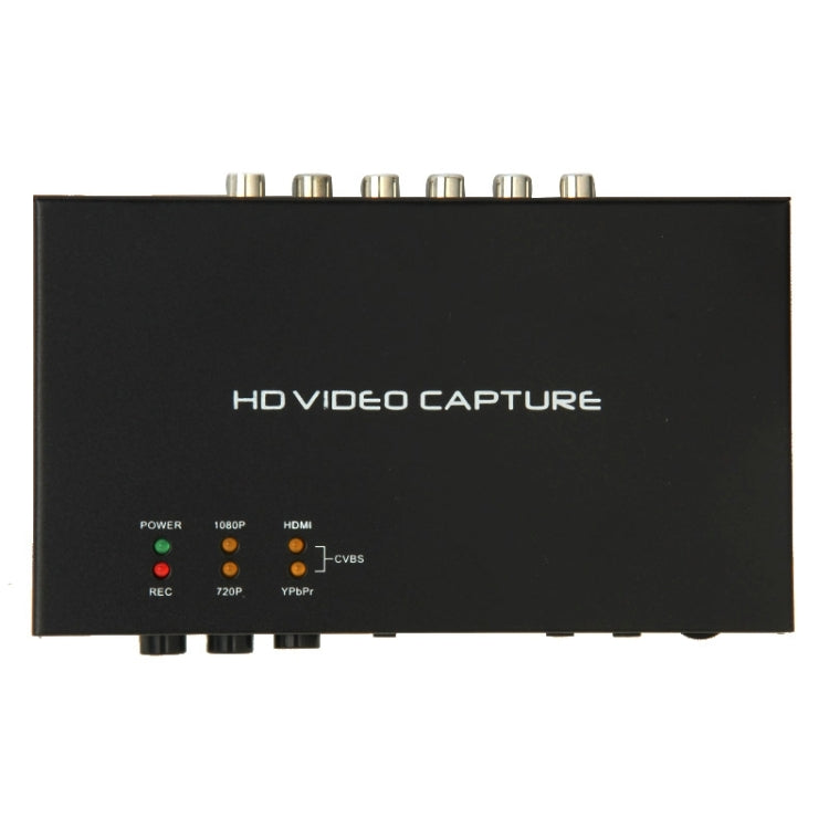 HD 1080P HDMI Video Capture Recorder Box, Support YPbPr / CVBS / USB HOST / AV