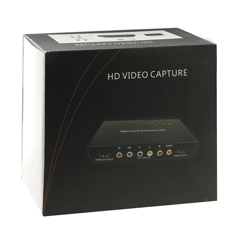 HD 1080P HDMI Video Capture Recorder Box, Support YPbPr / CVBS / USB HOST / AV