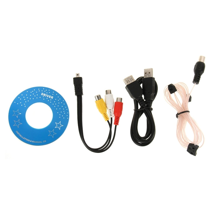 Mini USB 2.0 MPEG-2 Digital Analog TV Stick, Support FM
