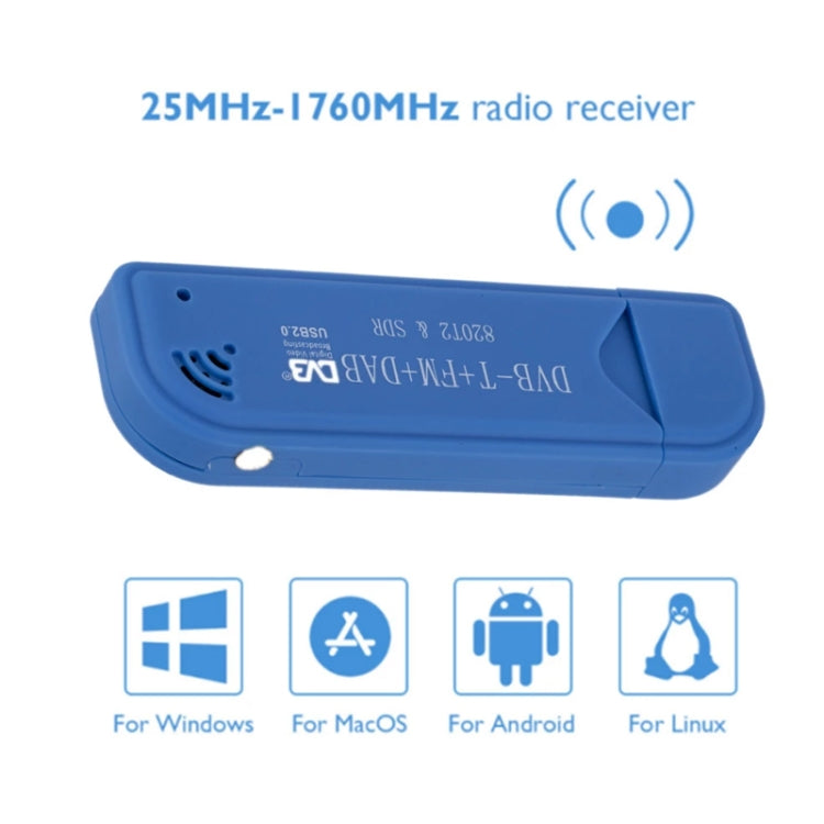 820T2 Mini USB 2.0 Digital DVB-T TV Stick, Support FM + DAB + 820T2 + SDR