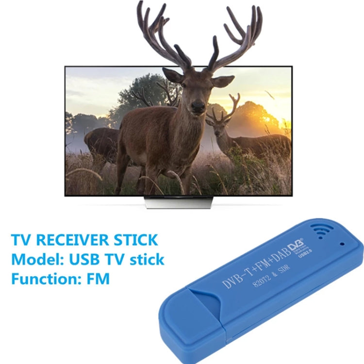 820T2 Mini USB 2.0 Digital DVB-T TV Stick, Support FM + DAB + 820T2 + SDR