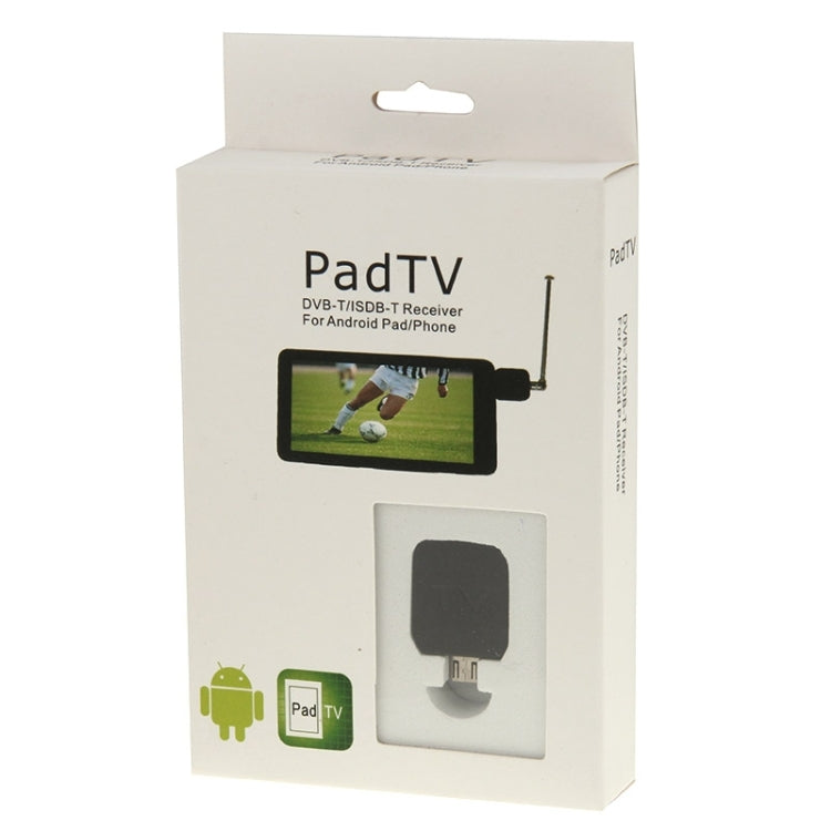 Micro USB 2.0 Mobile Watch DVB-T / ISDB-T TV Stick for Android Phone/Pad