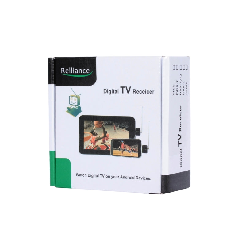 Micro USB 2.0 Mobile Watch ISDB-T Pad TV Tuner Stick with Antenna  for Android Phone / Pad with OTG, Support Android 4.1 Above