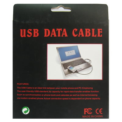 USB Data Cable for Nokia 9210(Black)