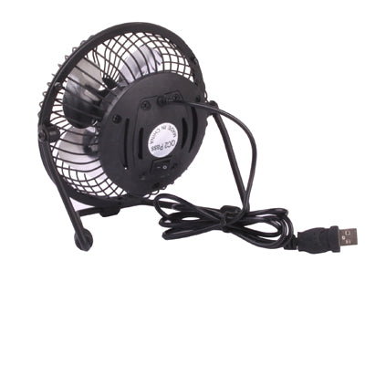 Metal Series Mini Desktop USB Fan(Black)