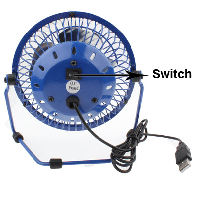 Metal Series Mini USB Fan, 360 Degree Rotate