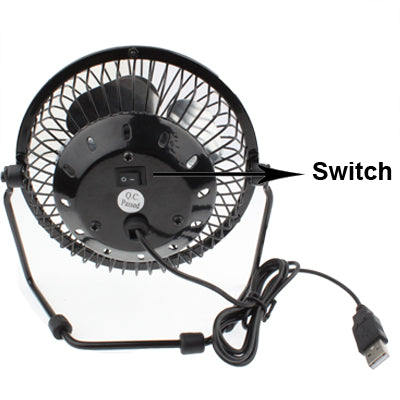 Metal Series Mini USB Fan, 360 Degree Rotate