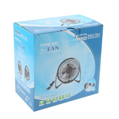 Metal Series Mini USB Fan, 360 Degree Rotate