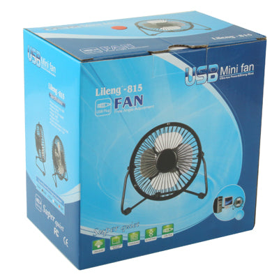 Metal Series Mini USB Fan, 360 Degree Rotate