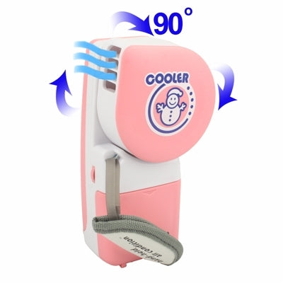 Hand-Held USB Air Condition Fan(Pink)