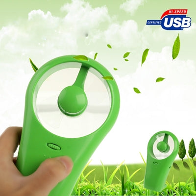 Ultra-quiet Mini USB / Battery Fan with Stand, HH-U517
