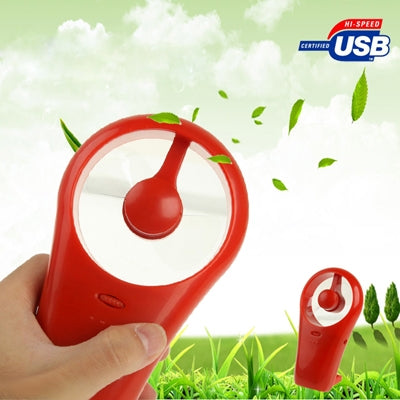 Ultra-quiet Mini USB / Battery Fan with Stand, HH-U517