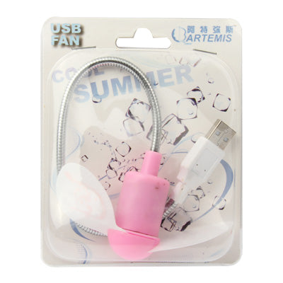 USB Flexible Fan(Pink)