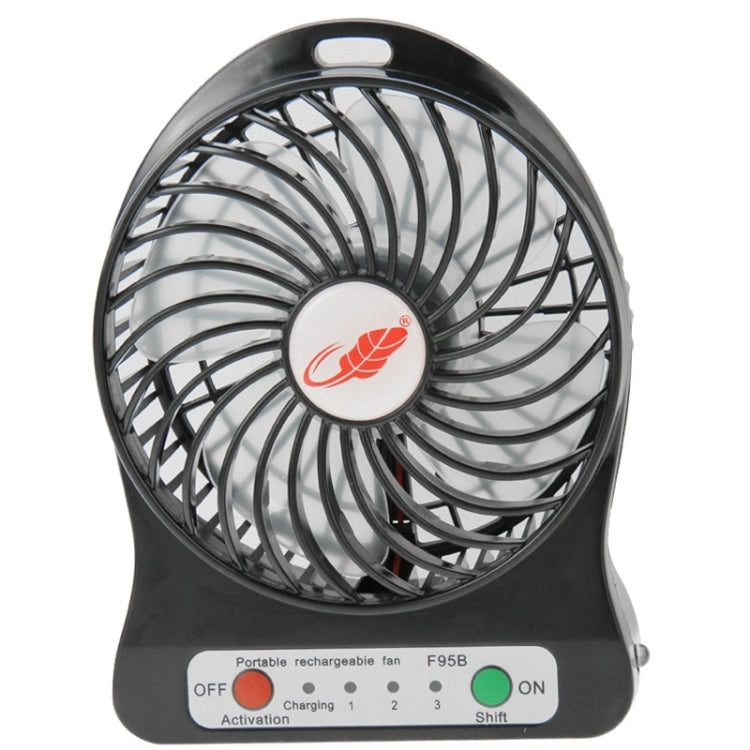 4 inch Portable USB Mini Fan with Wind Third Gear Adjustment, Size: 14cm x 10.5cm x 4cm
