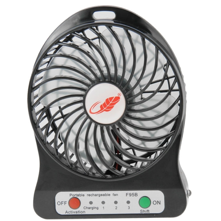 4 inch Portable USB Mini Fan with Wind Third Gear Adjustment, Size: 14cm x 10.5cm x 4cm
