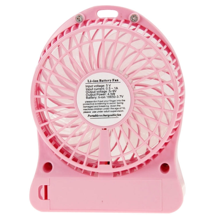 4 inch Portable USB Mini Fan with Wind Third Gear Adjustment, Size: 14cm x 10.5cm x 4cm