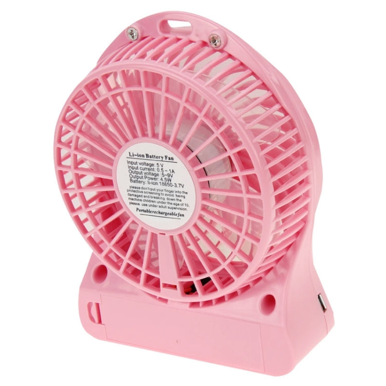4 inch Portable USB Mini Fan with Wind Third Gear Adjustment, Size: 14cm x 10.5cm x 4cm