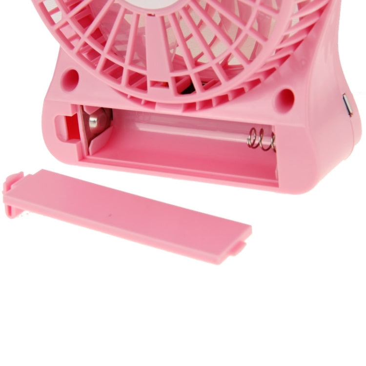 4 inch Portable USB Mini Fan with Wind Third Gear Adjustment, Size: 14cm x 10.5cm x 4cm