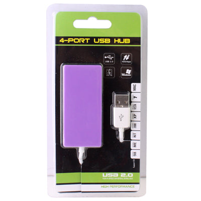 4 Ports USB 2.0 HUB, Plug and Play ,Green