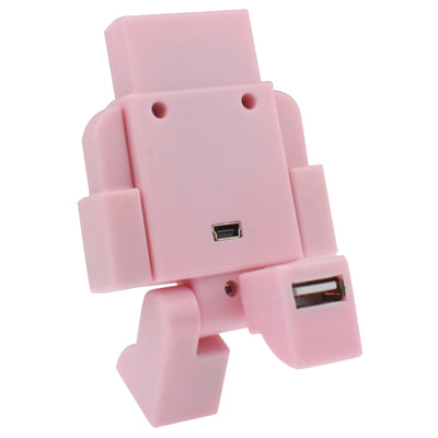 Robot Shape High Performance 4 Port USB 2.0 HUB, Plug and Play