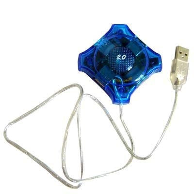 4 port USB 1.1 HUB(Dark Blue)