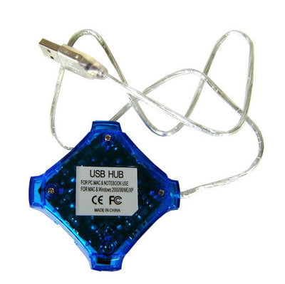 4 port USB 1.1 HUB(Dark Blue)