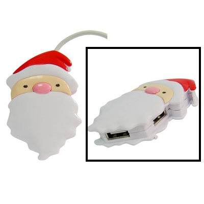 Santa Claus Style 4 Ports Hi-speed USB 2.0 HUB