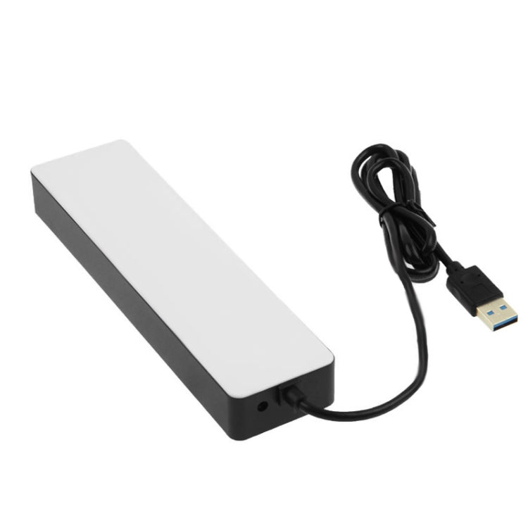 7 Port USB 3.0 + 1 Port Fast Charging Hub with ON/OFF Switch (BYL-3012)(White)