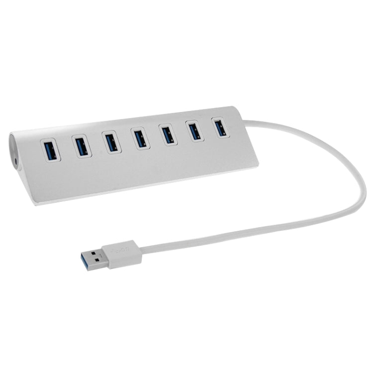 High Speed 5Gbps 7 Ports USB 3.0 HUB Portable Aluminum USB Splitter, Support 2TB