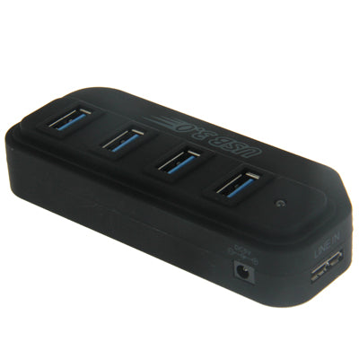 4 in 1 USB 3.0 Upgrade Kit 4 Ports HUB, Plug and Play(Black)