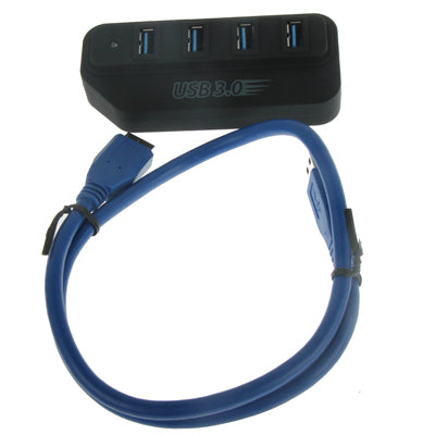 4 in 1 USB 3.0 Upgrade Kit 4 Ports HUB, Plug and Play(Black)