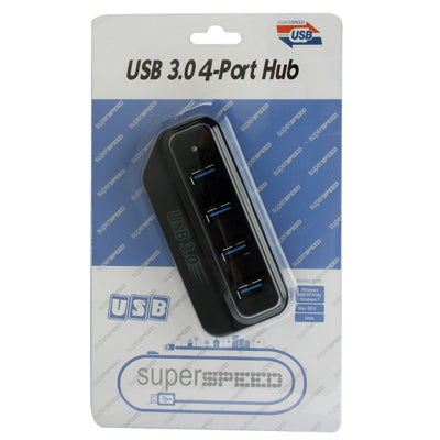 4 in 1 USB 3.0 Upgrade Kit 4 Ports HUB, Plug and Play(Black)