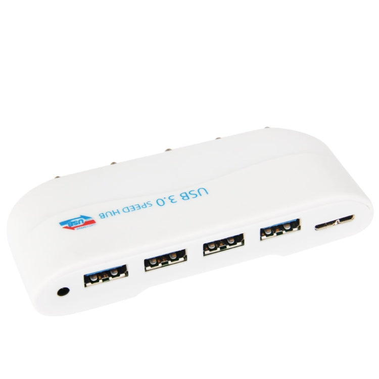 Super Speed 4-port USB 3.0 HUB with Pilot Light