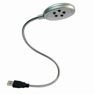 USB 5 LED Super Light Computer Lamp Notebook Laptop PC