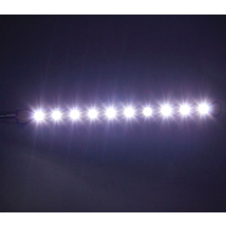 USB 10 LED Desk Reading Lamp for PC Laptop(Blue)