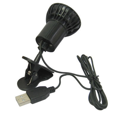 USB Super Bright 6 LED Lamp Light for PC Laptop(Black)